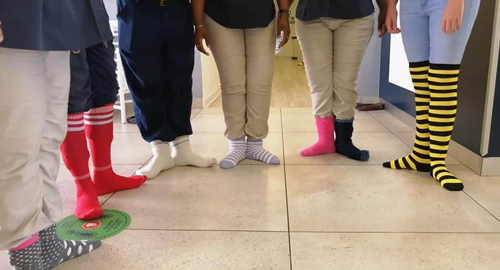 Beekman Group staff members rock their socks!