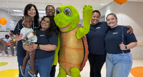 Bringing Smiles and Max Hugs to the Children of Shelly Beach Hospital